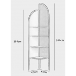 Fuurn AC8011 藤編角架 (天然櫻桃木)